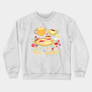 Tea Time Crewneck Sweatshirt